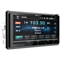PATENT PENDING DUAL 7IN LCD 2DIN APTIX SOURCE UNIT W/IGO GPS PHONELINK