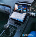 PATENT PENDING DUAL 7IN LCD 2DIN APTIX SOURCE UNIT W/IGO GPS PHONELINK