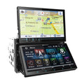 PATENT PENDING DUAL 7IN LCD 2DIN APTIX SOURCE UNIT W/IGO GPS PHONELINK