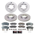 Power Stop 2021 Ford Transit-150 Front and Rear Z17 Coated Brake Kit