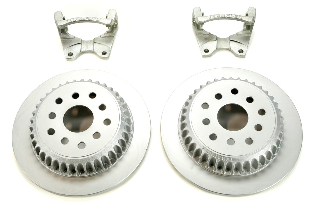 ~(52.9 lbs. 15X14X12)~ JK REAR PERFORMANCE BIG ROTOR KIT (smooth rotors)