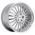 TSW Alloy Wheels silver auto part