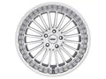 ~(37 lbs. 22X22X12)~ TSW SILVERSTONE 20x10.0 5/114.3 ET40 CB76.1 SILVER W/MIRROR CUT FACE AND LIP