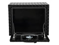 TOOLBOXALUMINUM14X16X24BLK PDR COAT