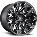 ~(50 lbs. 23X23X12)~ BATTLE AXE 20x9 8x170.00 GLOSS BLACK MILLED (1 mm)