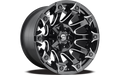 ~(50 lbs. 23X23X12)~ BATTLE AXE 20x9 8x170.00 GLOSS BLACK MILLED (1 mm)