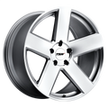 TSW Alloy Wheels silver auto part