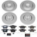 Power Stop 06-11 Saab 9-3 Front & Rear Euro-Stop Brake Kit