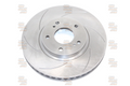 Project Mu Nissan ER33 Turbo Pure Plus6 Front 296x30mm Brake Rotors Uncoated