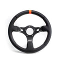 Stock Car Steering Wheel 13in Dished Suede
