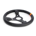 Stock Car Steering Wheel 13in Dished Suede