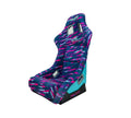 NRG FRP Bucket Seat (Large) PRISMA-Ultra Battle Edition w/ Vegan Suede