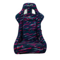 NRG FRP Bucket Seat (Large) PRISMA-Ultra Battle Edition w/ Vegan Suede