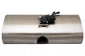 VAREX VALVED MUFFLER 3IN INLET DUAL 2.5IN OUTLETS 304SS