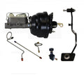 LEED Brakes Power Hydraulic Kit with pre-bent lines adjustable valve and pedal