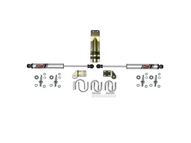 Skyjacker 05-24 Ford F250/F350 ADX 2.0 Dual Stabilizer Kit w/ CNC Machined Polished Alum.