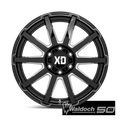 XD847 20X10 6X135 G-BLK MILL 12MM