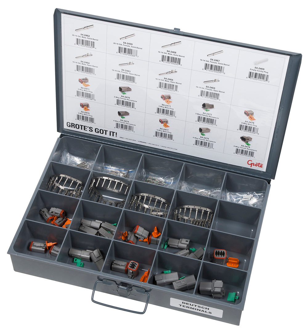 DEUTSCH TERMINAL TRAY ASSORTMENT