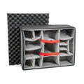 NANUK 955 WATERPROOF HARD CASE W/PADDED DIVIDERBLACK INTERIOR: 22 X 17 X 10.2IN