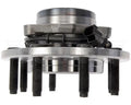 WHEEL HUB AND BEARING ASSEMBLY