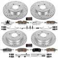 Power Stop 02-06 Mini Cooper Front & Rear Z26 Street Warrior Brake Kit