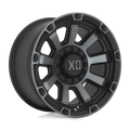 GAUNTLET 20x10 8x180.00 SATIN BLACK W/ GRAY TINT (18 mm)