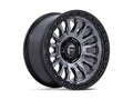 D857 17X9 8X170 M-GNMTL BLK -12MM