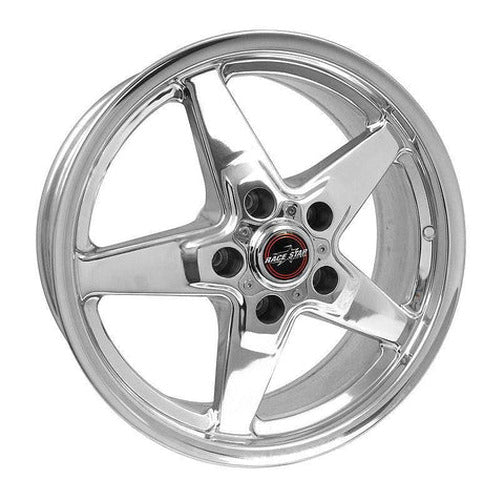Race Star 92 Drag Star 17x7.00 5x5.00bc 4.25bs Direct Drill Polished Wheel