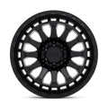 RAID 18X9.5 5X5.0 2MM MATTE BLACK