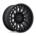 RAID 18X9.5 5X5.0 2MM MATTE BLACK