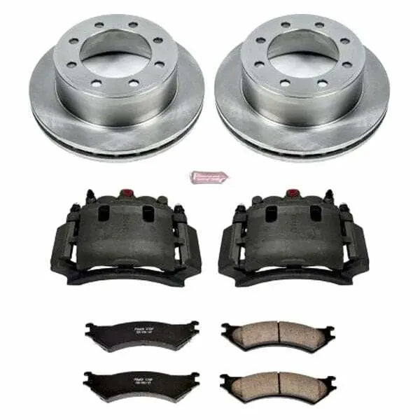 Power Stop 99-07 Ford E-350 Super Duty Rear Autospecialty Kit w/Cals