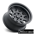 BRSDM 17X9.5 5X5.0 M-BLK -18MM