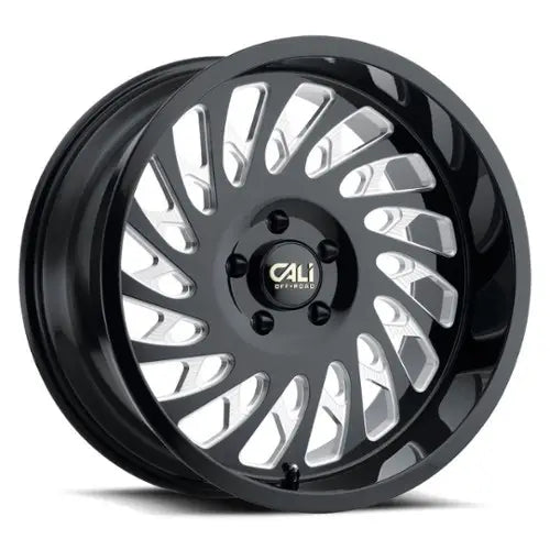 The Wheel Group black auto part