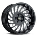 The Wheel Group black auto part
