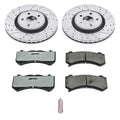 Power Stop 12-20 Jeep Grand Cherokee Front Z23 Evolution Brake Kit
