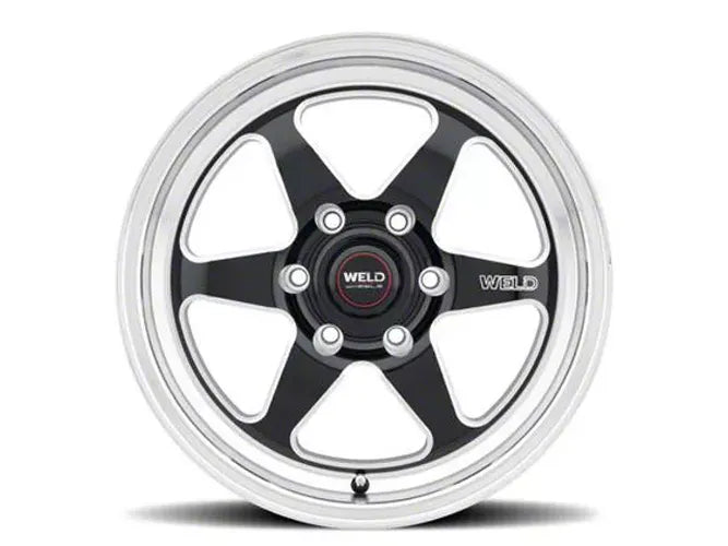 Weld S156 17x7 Ventura 6 Drag 6x135 ET20 BS4.80 Gloss BLK MIL DIA 87.1