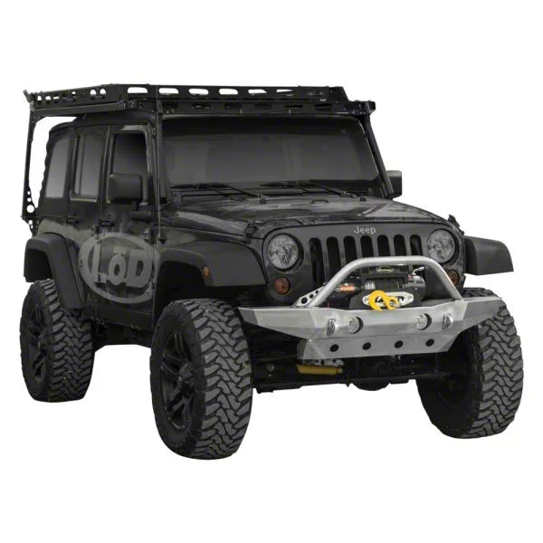 2019+ Dodge 2500-3500 Destroyer Base Front Bumper (Driver Wing Only)