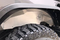 ~(14 lbs. 40X21X10)~ Replacement Rear Inner Fender Liner - Semi Gloss Black Powder Coat