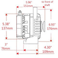 ALT FORD UPGRADE POLISH 175A 1V PUL