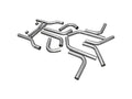U-Fit Dual Exhaust Kit 16 Pc. Universal Dual Exhaust Tubing Kit 3.00-Inch Mandrel-Bent Aluminized Steel Tubing Flowmaster