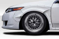 2009-2014 Acura TSX Duraflex Khan Front Fender Flares - 4 Piece ( 60mm wider)