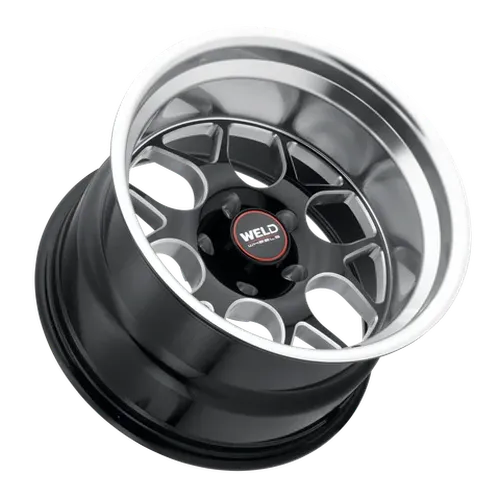 Weld Solana 18x9.5 / 5x120.65 BP / ET0 / 78.1mm Bore - Gloss Silver Machined Wheel