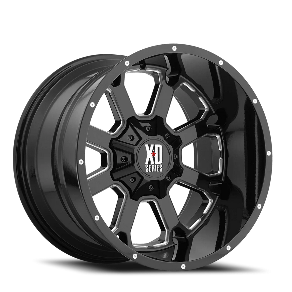 XD825 20X9 8X6.5 G-BLK MILL 00MM
