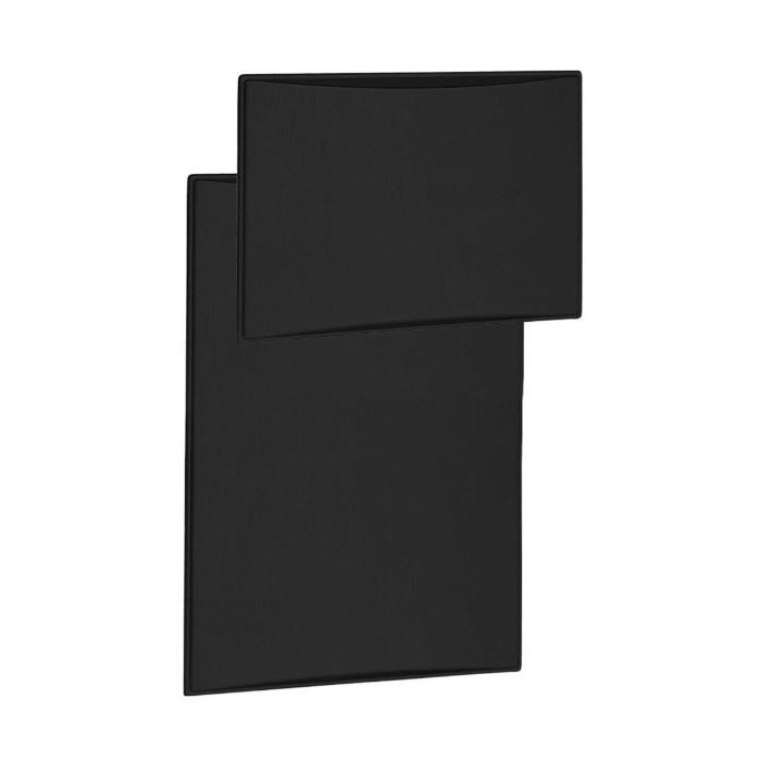 A DOOR PANEL SET RAISEDBLACK DM2652
