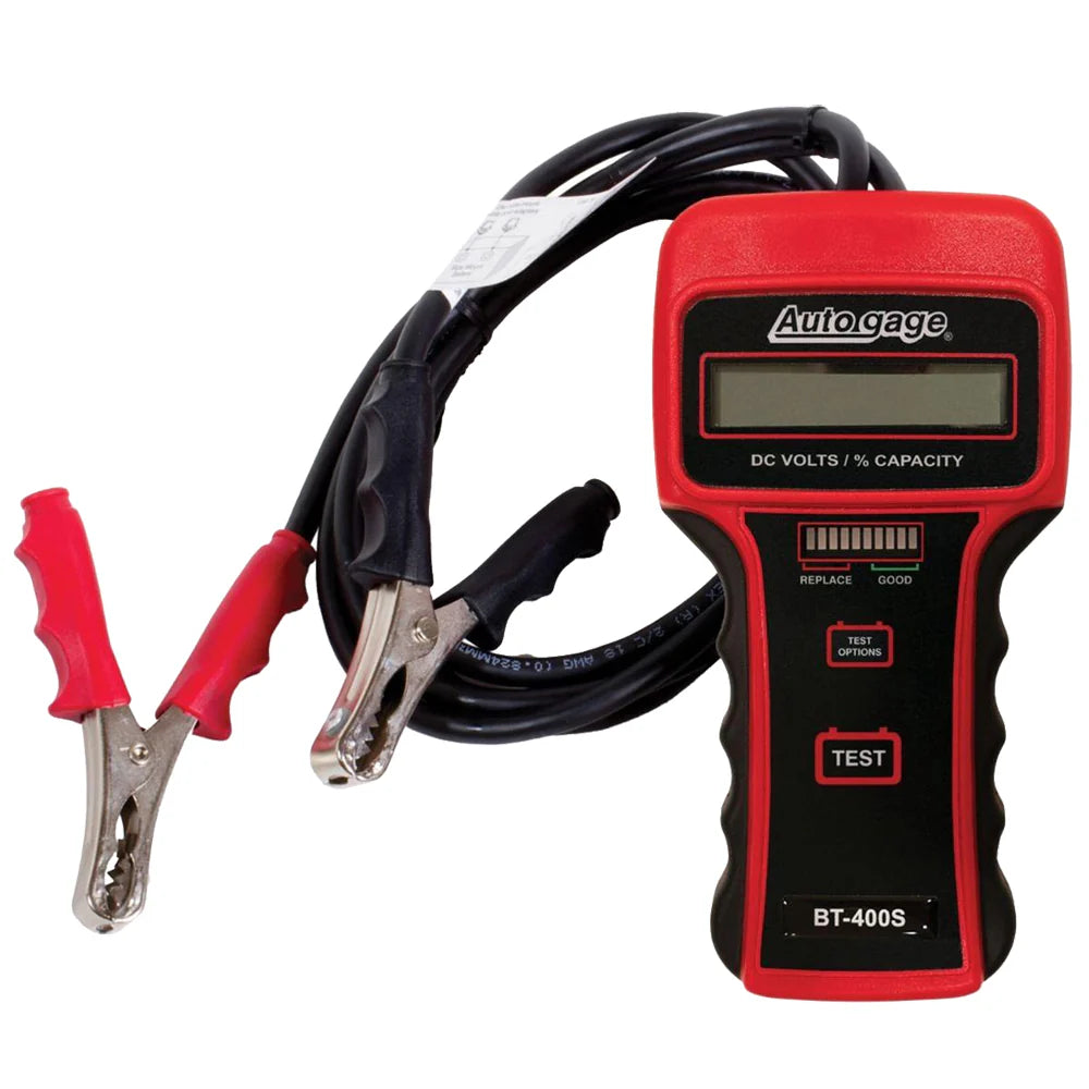 AUTOGAGE 12V HEAVY DUTY BATTERY TESTER