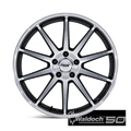 TSW TW004 19X9.5 5X112 G-BLK-MCH 25MM - TW004BD19955725