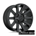 D437 20X10 5X5.5/150 S-BLK -18MM