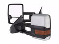 TOWING MIRRORS- CHROME COVER- SMOKE