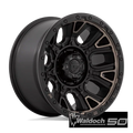 D824 20X10 8X170 M-BLK-DDT -18MM