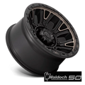 D824 20X10 8X170 M-BLK-DDT -18MM